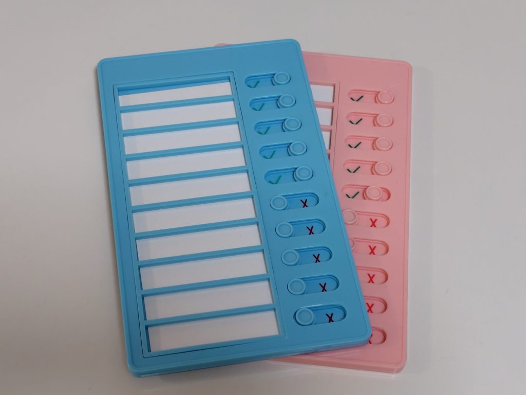 ルーティンを忘れないために使用している忘れ物チェッカー